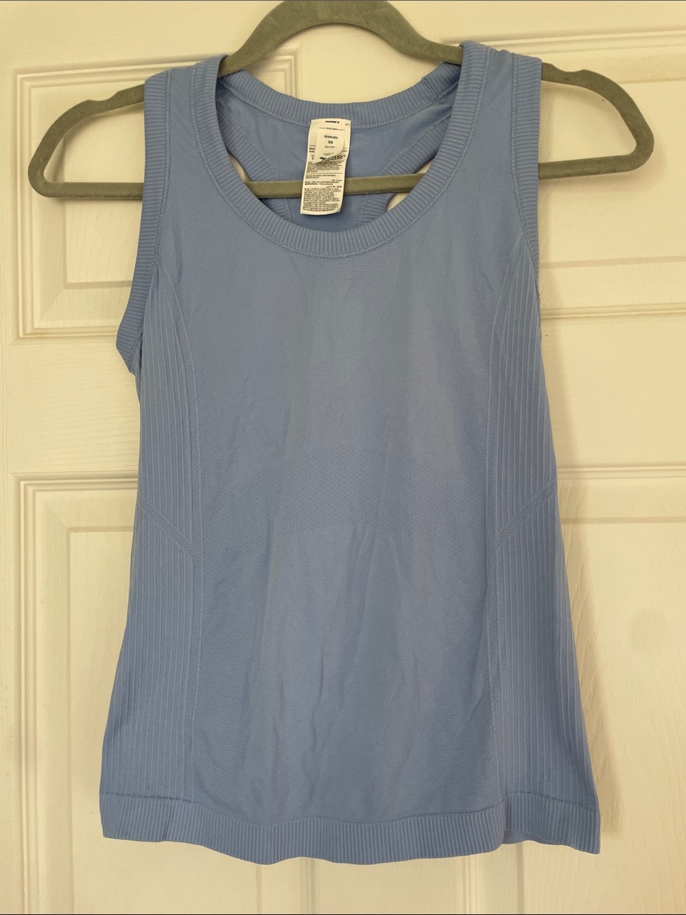 Light Blue Women's Performance Tank Top XS